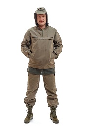 Костюм мужской летний противоэнцефалитный КЛЕЩ СТОП NEW СОП, хаки (куртка+брюки) купить в Красноярске по низкой цене Костюм мужской летний противоэнцефалитный КЛЕЩ СТОП NEW СОП, хаки (куртка+брюки) купить в Красноярске по низкой цене