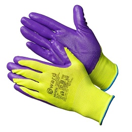 Перчатки GWARD HI-VIS ХОРОШО ВИДИМЫЕ (Hi-Vis) нейлоновые с нитриловым покрытием, N1001 купить в Красноярске по низкой цене Перчатки GWARD HI-VIS ХОРОШО ВИДИМЫЕ (Hi-Vis) нейлоновые с нитриловым покрытием, N1001 купить в Красноярске по низкой цене