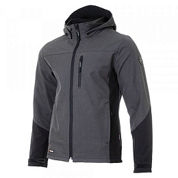 Куртка мужская демисезонная БРОДЕКС KS 237 софтшел, серый меланж купить в Красноярске по низкой цене Куртка мужская демисезонная БРОДЕКС KS 237 софтшел, серый меланж купить в Красноярске по низкой цене