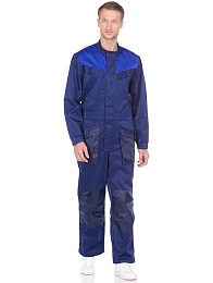 Комбинезон мужской летний СПЕЦИАЛИСТ NEW т.синий/васильковый купить в Красноярске по низкой цене