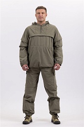 Костюм мужской летний противоэнцефалитный КЛЕЩ СТОП хаки (куртка+брюки) купить в Красноярске по низкой цене Костюм мужской летний противоэнцефалитный КЛЕЩ СТОП хаки (куртка+брюки) купить в Красноярске по низкой цене