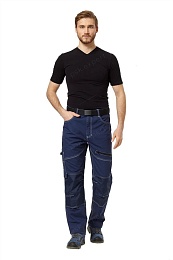 Брюки рабочие мужские летние СМАРТ цвет т.синий купить в Красноярске по низкой цене Брюки рабочие мужские летние СМАРТ цвет т.синий купить в Красноярске по низкой цене