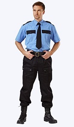 Рубашка охранника с коротким рукавом купить в Красноярске по низкой цене Рубашка охранника с коротким рукавом купить в Красноярске по низкой цене