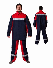 Костюм Арсенал куртка + полукомбинезон (ткань Weldshild, Banox, пл 450 гр, 100% х/б купить в Красноярске по низкой цене Костюм Арсенал куртка + полукомбинезон (ткань Weldshild, Banox, пл 450 гр, 100% х/б купить в Красноярске по низкой цене