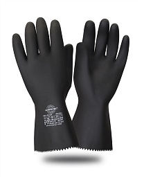 Перчатки Safeprotect КЩС-1-SP LUX черные купить в Красноярске по низкой цене Перчатки Safeprotect КЩС-1-SP LUX черные купить в Красноярске по низкой цене