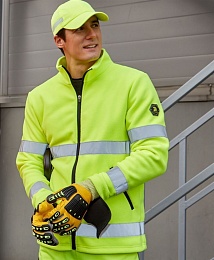 Куртка флисовая сигнальная "Люменар" купить в Красноярске по низкой цене Куртка флисовая сигнальная "Люменар" купить в Красноярске по низкой цене